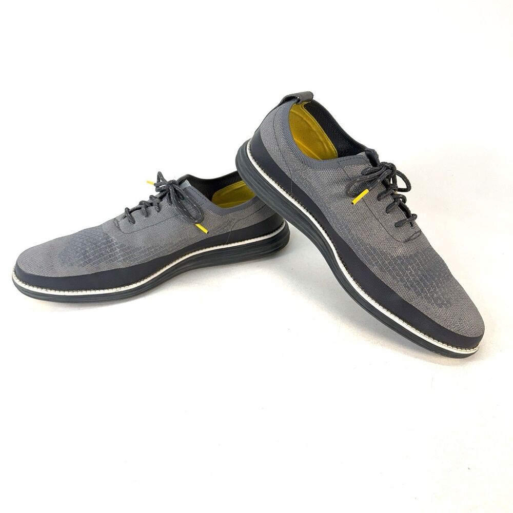 Cole Haan Original Grand Mens Shoes C32433 Stitchlite Wingtip Oxford Size 11.5